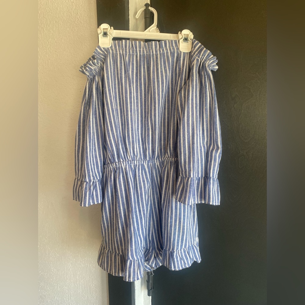 Off the shoulder romper